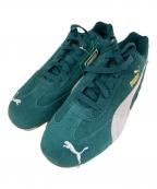 PUMAプーマ）の古着「SPEEDCAT OG ローカットスニーカー」｜グリーン
