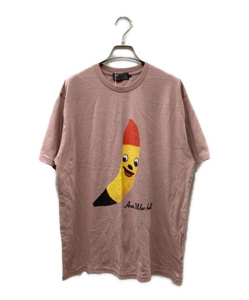 Hysteric Glamour（ヒステリックグラマー）Hysteric Glamour (ヒステリックグラマー) HYSTERIC BANANA Tシャツ ピンク サイズ:L 未使用品の古着・服飾アイテム