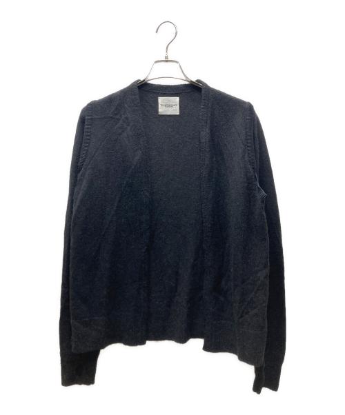 TAKAHIROMIYASHITA TheSoloIst.（タカヒロミヤシタ ザソロイスト）TAKAHIROMIYASHITA TheSoloIst. (タカヒロミヤシタ ザソロイスト) 17AW キャメルウールスリットスリーブカーディガン ブラック サイズ:SIZE 48の古着・服飾アイテム