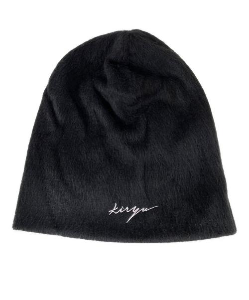 kiryuyrik（キリュウキリュウ）kiryuyrik (キリュウキリュウ) Beaver Jersey CAP ニットキャップ ブラックの古着・服飾アイテム