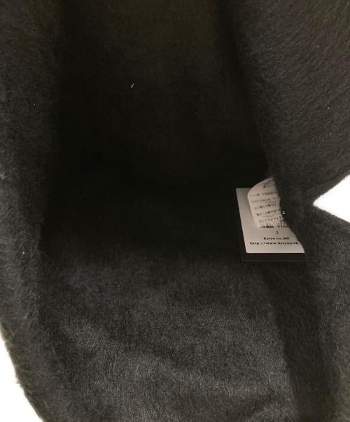 kiryuyrik（キリュウキリュウ）kiryuyrik (キリュウキリュウ) Beaver Jersey CAP ニットキャップ ブラックの古着・服飾アイテム