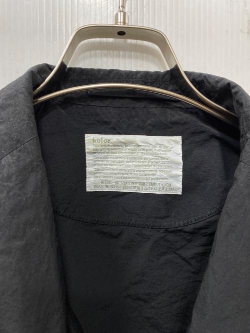 KOLOR（カラー）KOLOR (カラー) ナイロンテーラードジャケット ブラック サイズ:不明の古着・服飾アイテム