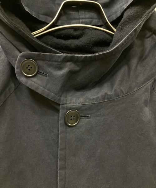 COMOLI（コモリ）COMOLI (コモリ) 22AW コットン ベンタイル フーデットコート ネイビー サイズ:3の古着・服飾アイテム