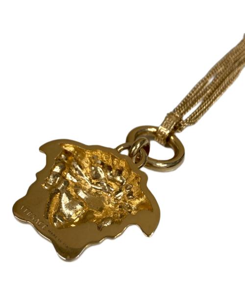 VERSACE（ヴェルサーチェ）VERSACE (ヴェルサーチェ) メデューサネックレス ゴールド サイズ:OneSizeの古着・服飾アイテム