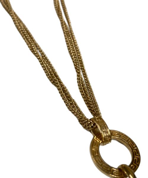 VERSACE（ヴェルサーチェ）VERSACE (ヴェルサーチェ) メデューサネックレス ゴールド サイズ:OneSizeの古着・服飾アイテム