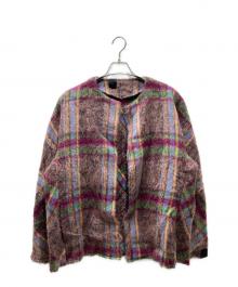 N.HOOLYWOOD（エヌ ハリウッド）の古着「24FW モヘアノーカラージャケット」｜マルチカラー