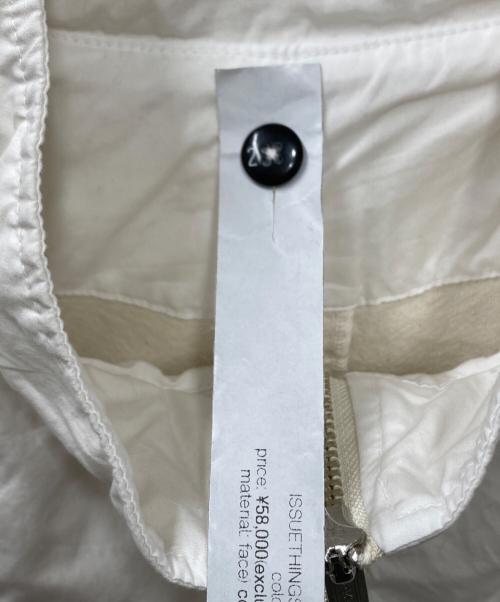 ISSUETHINGS（イシューシングス）ISSUETHINGS (イシューシングス) TYPE 65C ジップジャケット ホワイト サイズ:2の古着・服飾アイテム