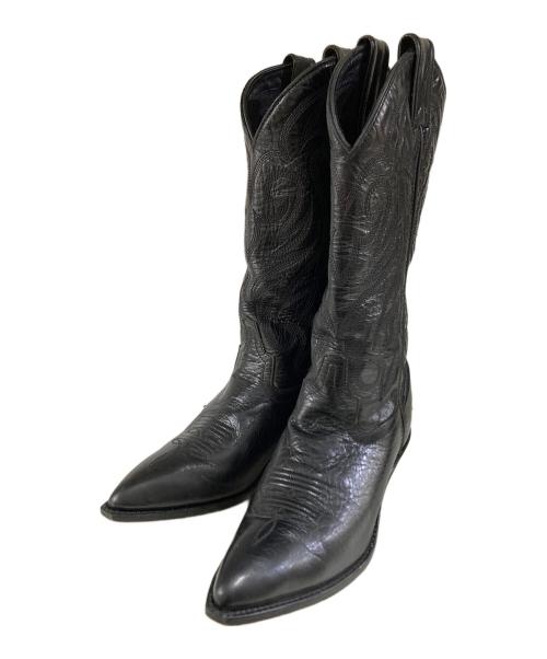 CODE WEST（コードウェスト）CODE WEST (コードウェスト) ウェスタンブーツ ブラック サイズ:SIZE 5.5の古着・服飾アイテム