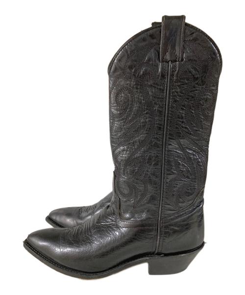 CODE WEST（コードウェスト）CODE WEST (コードウェスト) ウェスタンブーツ ブラック サイズ:SIZE 5.5の古着・服飾アイテム