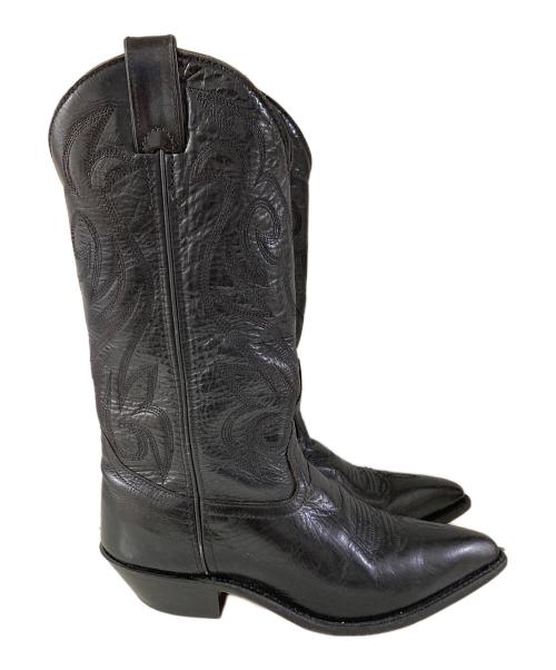 CODE WEST（コードウェスト）CODE WEST (コードウェスト) ウェスタンブーツ ブラック サイズ:SIZE 5.5の古着・服飾アイテム