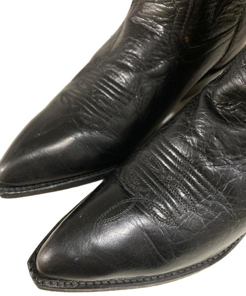 CODE WEST（コードウェスト）CODE WEST (コードウェスト) ウェスタンブーツ ブラック サイズ:SIZE 5.5の古着・服飾アイテム