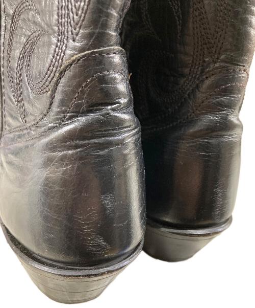 CODE WEST（コードウェスト）CODE WEST (コードウェスト) ウェスタンブーツ ブラック サイズ:SIZE 5.5の古着・服飾アイテム