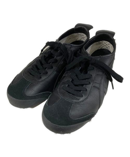 Onitsuka Tiger（オニツカタイガー）Onitsuka Tiger (オニツカタイガー) MEXICO 66 ローカットスニーカー ブラック サイズ:24cmの古着・服飾アイテム
