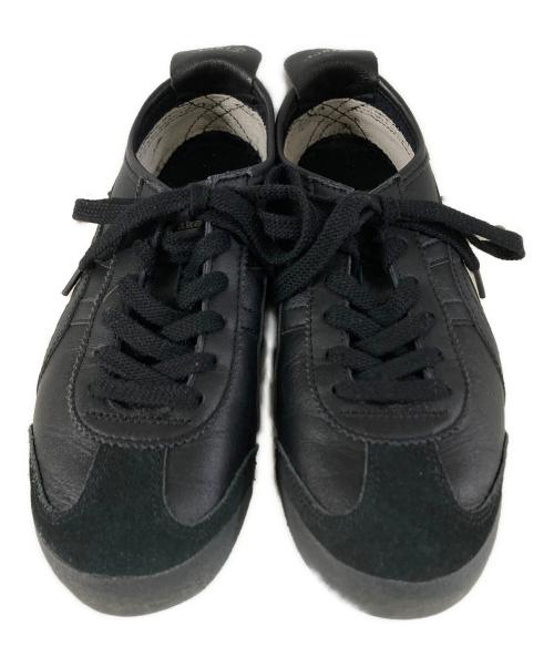 Onitsuka Tiger（オニツカタイガー）Onitsuka Tiger (オニツカタイガー) MEXICO 66 ローカットスニーカー ブラック サイズ:24cmの古着・服飾アイテム