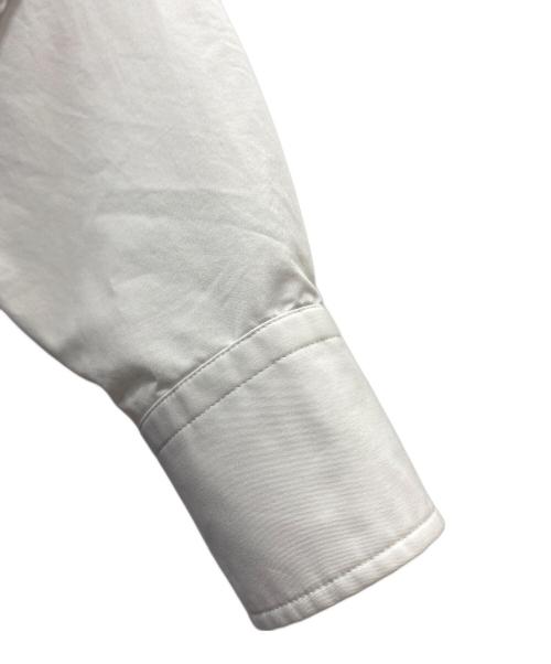 HYKE（ハイク）HYKE (ハイク) バンドカラーシャツワンピース ブルー×ホワイト サイズ:1の古着・服飾アイテム