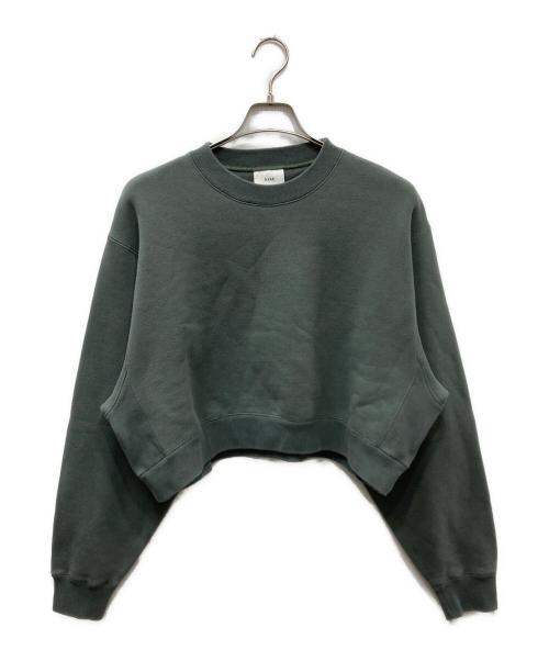 HYKE（ハイク）HYKE (ハイク) スウェット グリーン サイズ:Mの古着・服飾アイテム