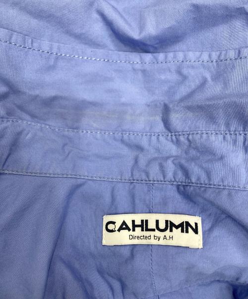 CAHLUMN（カウラム）CAHLUMN (カウラム) Magazine Pocket Broad Shirt ブルー サイズ:Mの古着・服飾アイテム