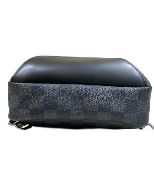 LOUIS VUITTON（ルイ ヴィトン）LOUIS VUITTON (ルイ ヴィトン) アヴェニュースリングバッグ ショルダーバッグ ブラック×グレーの古着・服飾アイテム