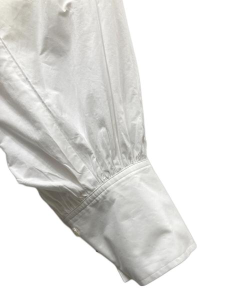 Whim Gazette（ウィムガゼット）Whim Gazette (ウィムガゼット) ボウタイドルマンブラウス ホワイト サイズ:FREEの古着・服飾アイテム