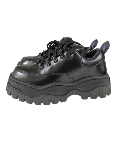 Eytys（エイティーズ）Eytys (エイティーズ) レースアップレザーダットスニーカー ブラック サイズ:SIZE 38の古着・服飾アイテム