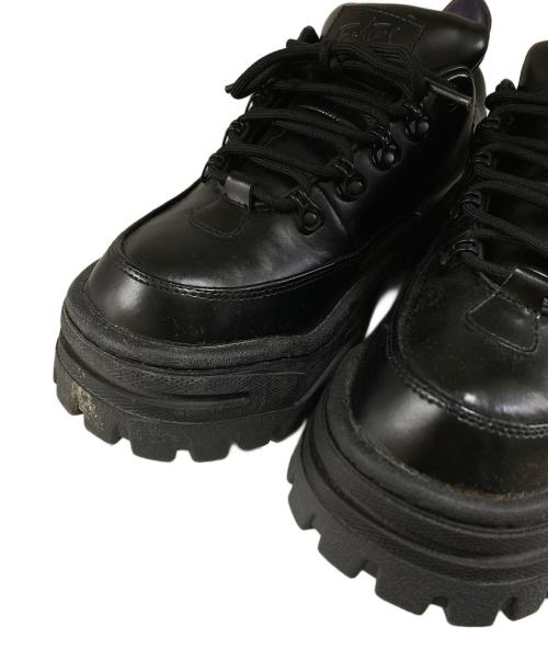 Eytys（エイティーズ）Eytys (エイティーズ) レースアップレザーダットスニーカー ブラック サイズ:SIZE 38の古着・服飾アイテム