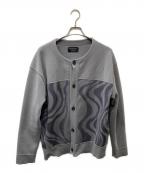 UNTED TOKYOユナイテッドトーキョー）の古着「総柄クルーネックカーディガン」｜グレー