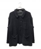 BASICKSベイシックス）の古着「パイル地カバーオール」｜ブラック