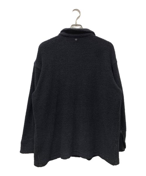 BASICKS（ベイシックス）BASICKS (ベイシックス) パイル地カバーオール ブラック サイズ:SIZE Mの古着・服飾アイテム