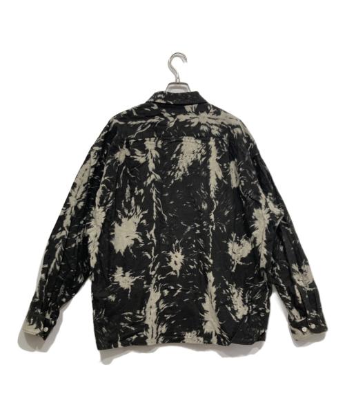 COOTIE PRODUCTIONS（クーティープロダクツ）COOTIE PRODUCTIONS (クーティープロダクツ) 総柄シャツ グレー サイズ:Lの古着・服飾アイテム