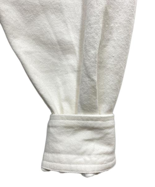 EMOTIONALLY UNAVAILABLE（エモーショナリー・アンアベイラブル）EMOTIONALLY UNAVAILABLE (エモーショナリー・アンアベイラブル) プリントL/Sシャツ ホワイト サイズ:SIZE Sの古着・服飾アイテム