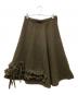 tricot COMME des GARCONS (トリココムデギャルソン) ウールフリルスカート オリーブ サイズ:M：14000円