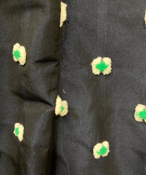 LOEFF（ロエフ）LOEFF (ロエフ) インベーダー柄ジャガードショートパンツ ネイビー×グリーン サイズ:1の古着・服飾アイテム