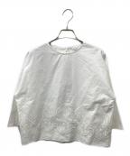 MORABITOモラビト）の古着「カットワークブラウス」｜ホワイト