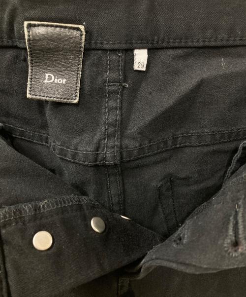 DIOR HOMME（ディオール オム）Dior Homme (ディオール オム) 09AW ストレッチスキニーパンツ ブラック サイズ:29の古着・服飾アイテム