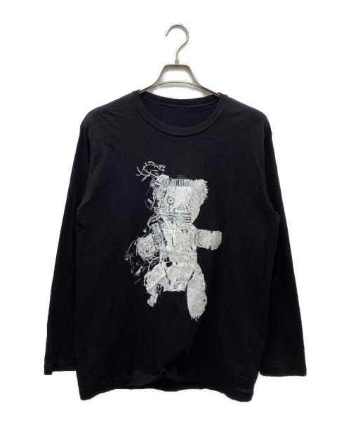 Y's BANG ON!（ワイズバングオン！）Y's BANG ON! (ワイズバングオン！) プリントカットソー ブラック サイズ:FREEの古着・服飾アイテム