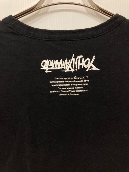 GROUND Y（グラウンドワイ）GROUND Y (グラウンドワイ) バックプリントTee ブラック サイズ:3の古着・服飾アイテム