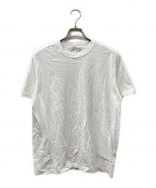 YOHJI YAMAMOTO（ヨウジヤマモト）の古着「ロゴプリントTシャツ」｜ホワイト