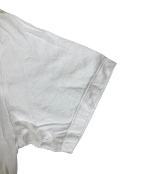 YOHJI YAMAMOTO（ヨウジヤマモト）YOHJI YAMAMOTO (ヨウジヤマモト) ロゴプリントTシャツ ホワイト サイズ:3の古着・服飾アイテム