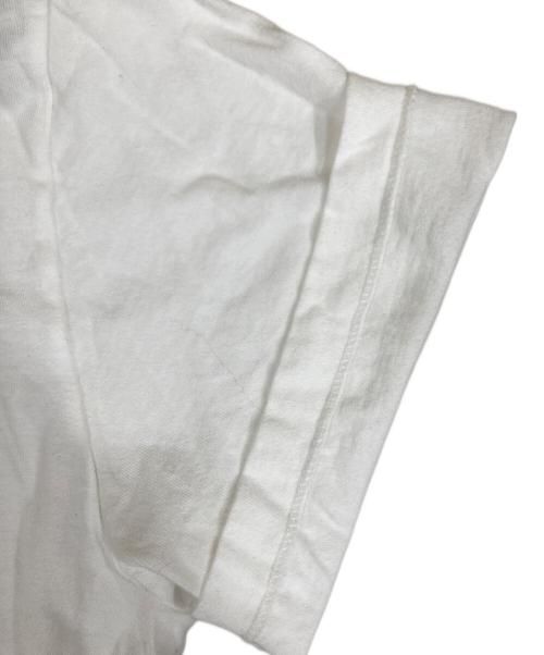 YOHJI YAMAMOTO（ヨウジヤマモト）YOHJI YAMAMOTO (ヨウジヤマモト) ロゴプリントTシャツ ホワイト サイズ:3の古着・服飾アイテム