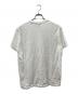 YOHJI YAMAMOTO (ヨウジヤマモト) ロゴプリントTシャツ ホワイト サイズ:3：6000円