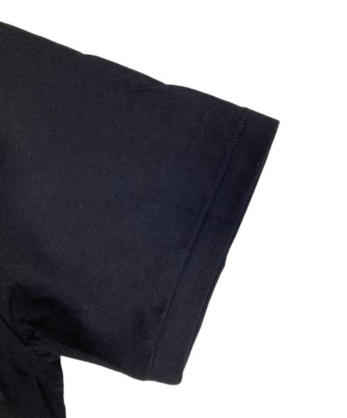 YOHJI YAMAMOTO（ヨウジヤマモト）YOHJI YAMAMOTO (ヨウジヤマモト) バックロゴプリントTシャツ ブラック サイズ:3の古着・服飾アイテム