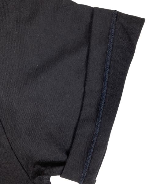 YOHJI YAMAMOTO（ヨウジヤマモト）YOHJI YAMAMOTO (ヨウジヤマモト) バックロゴプリントTシャツ ブラック サイズ:3の古着・服飾アイテム