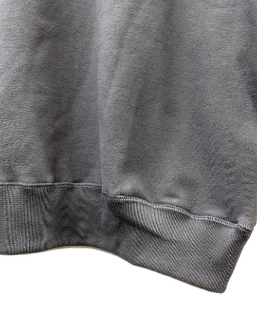 Graphpaper（グラフペーパー）Graphpaper (グラフペーパー) AZUMA Terry Crew Neck Sweat グレー サイズ:SIZE 1の古着・服飾アイテム