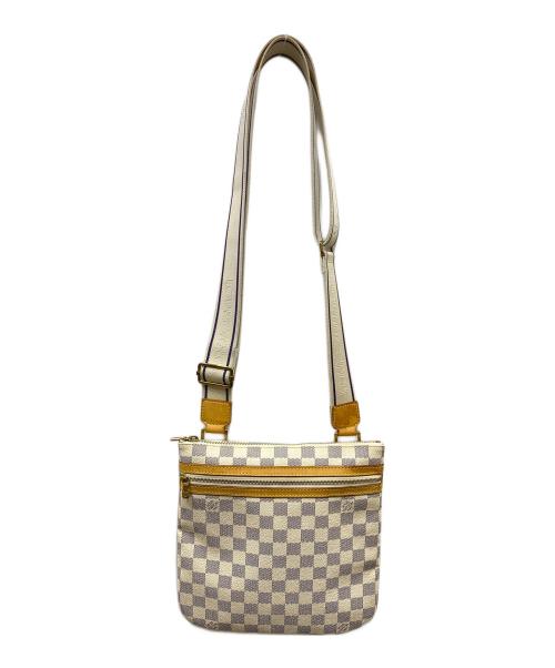 LOUIS VUITTON（ルイ ヴィトン）LOUIS VUITTON (ルイ ヴィトン) ショルダーバッグ ホワイト×ネイビーの古着・服飾アイテム