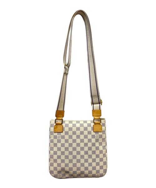 LOUIS VUITTON（ルイ ヴィトン）LOUIS VUITTON (ルイ ヴィトン) ショルダーバッグ ホワイト×ネイビーの古着・服飾アイテム