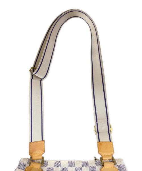 LOUIS VUITTON（ルイ ヴィトン）LOUIS VUITTON (ルイ ヴィトン) ショルダーバッグ ホワイト×ネイビーの古着・服飾アイテム