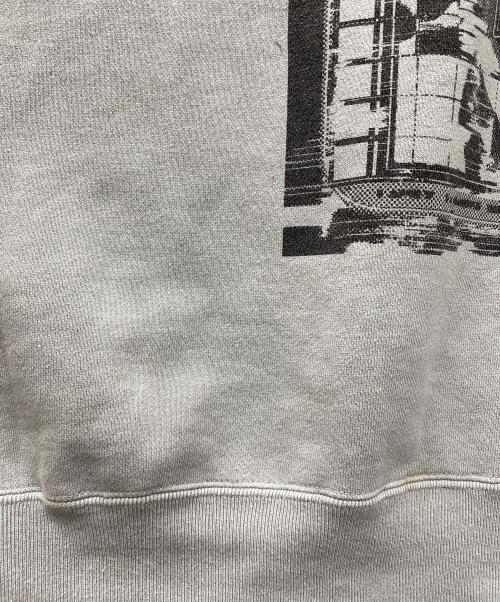 C.E（シーイー）C.E (シーイー キャブエンプト) OVERDYE ALL Mod Coms CREW NECK ブルー サイズ:SIZE XLの古着・服飾アイテム