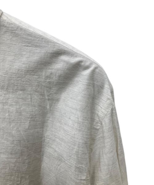 LOEFF（ロエフ）LOEFF (ロエフ) コットンシルク ブロード レギュラーカラーシャツ ホワイト サイズ:2の古着・服飾アイテム