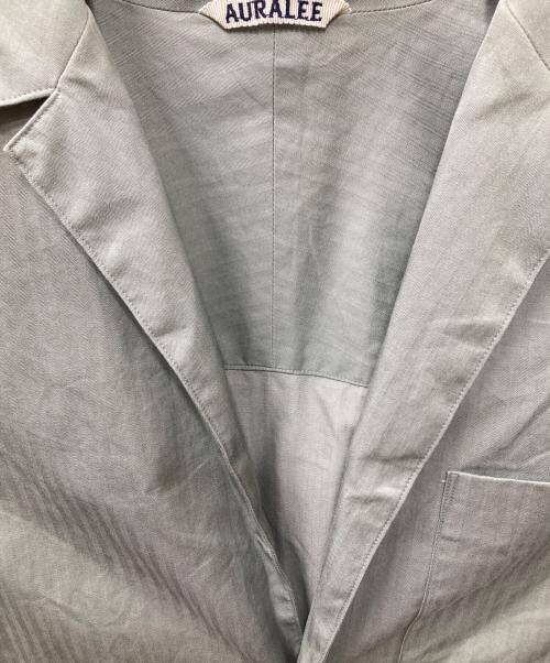 AURALEE（オーラリー）AURALEE (オーラリー) WASHED FINX HERRINGBONE S／S グリーン サイズ:1の古着・服飾アイテム