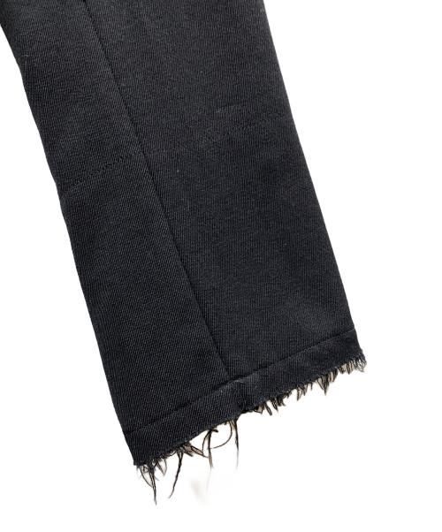 COMME des GARCONS HOMME PLUS（コムデギャルソンオムプリュス）COMME des GARCONS HOMME PLUS (コムデギャルソンオムプリュス) 縮絨 ダブルデザインジャケット ブラック サイズ:Mの古着・服飾アイテム